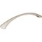 Elements 128 mm Center-to-Center Satin Nickel Arched Belfast Cabinet Pull 976-128SN - alternate 1